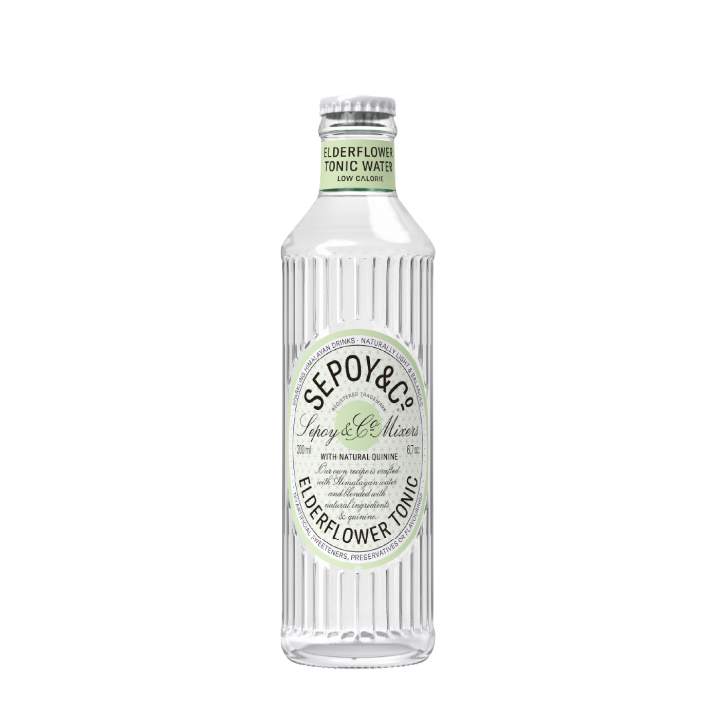 Sepoy & Co Elderflower Tonic Water bottle