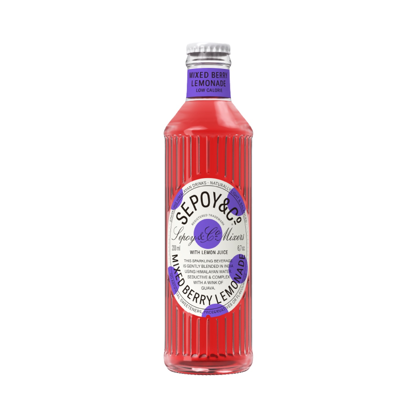 Sepoy & Co Mixed Berry Lemonade bottle