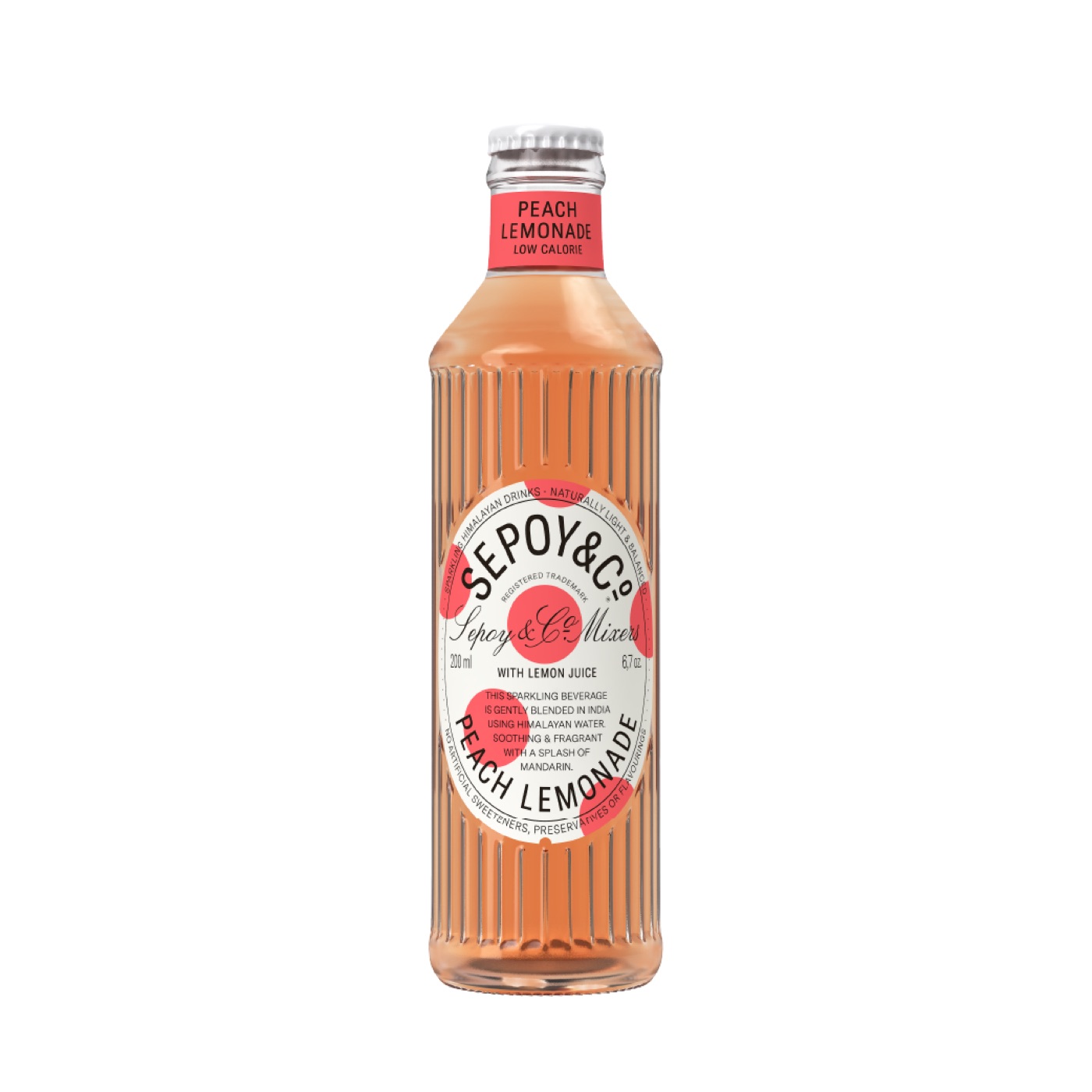 Sepoy & Co Peach Lemonade bottle