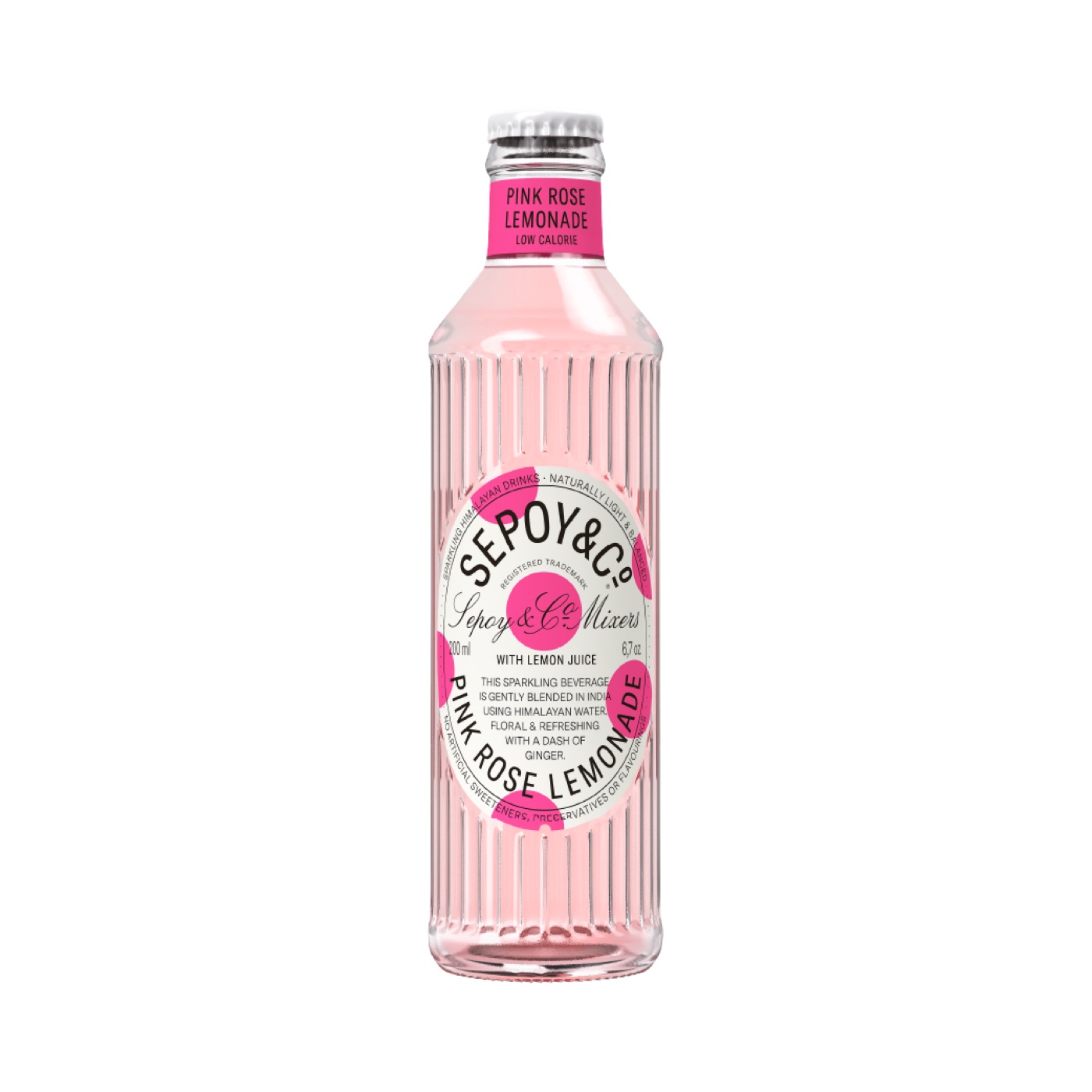 Sepoy & Co Pink Rose Lemonade bottle