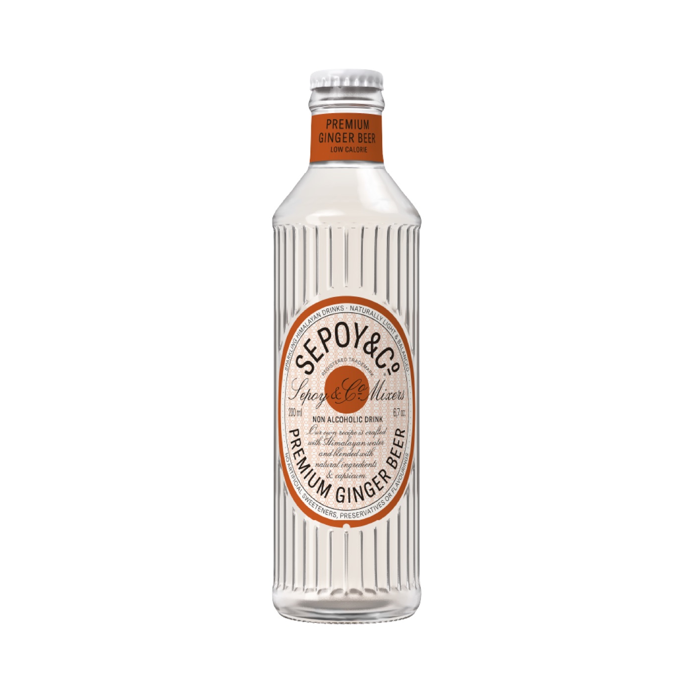 Sepoy & Co Premium Ginger Beer bottle
